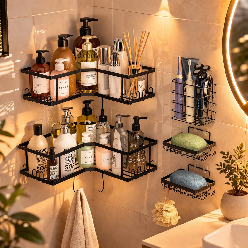 Organizador  5 en 1 para baño