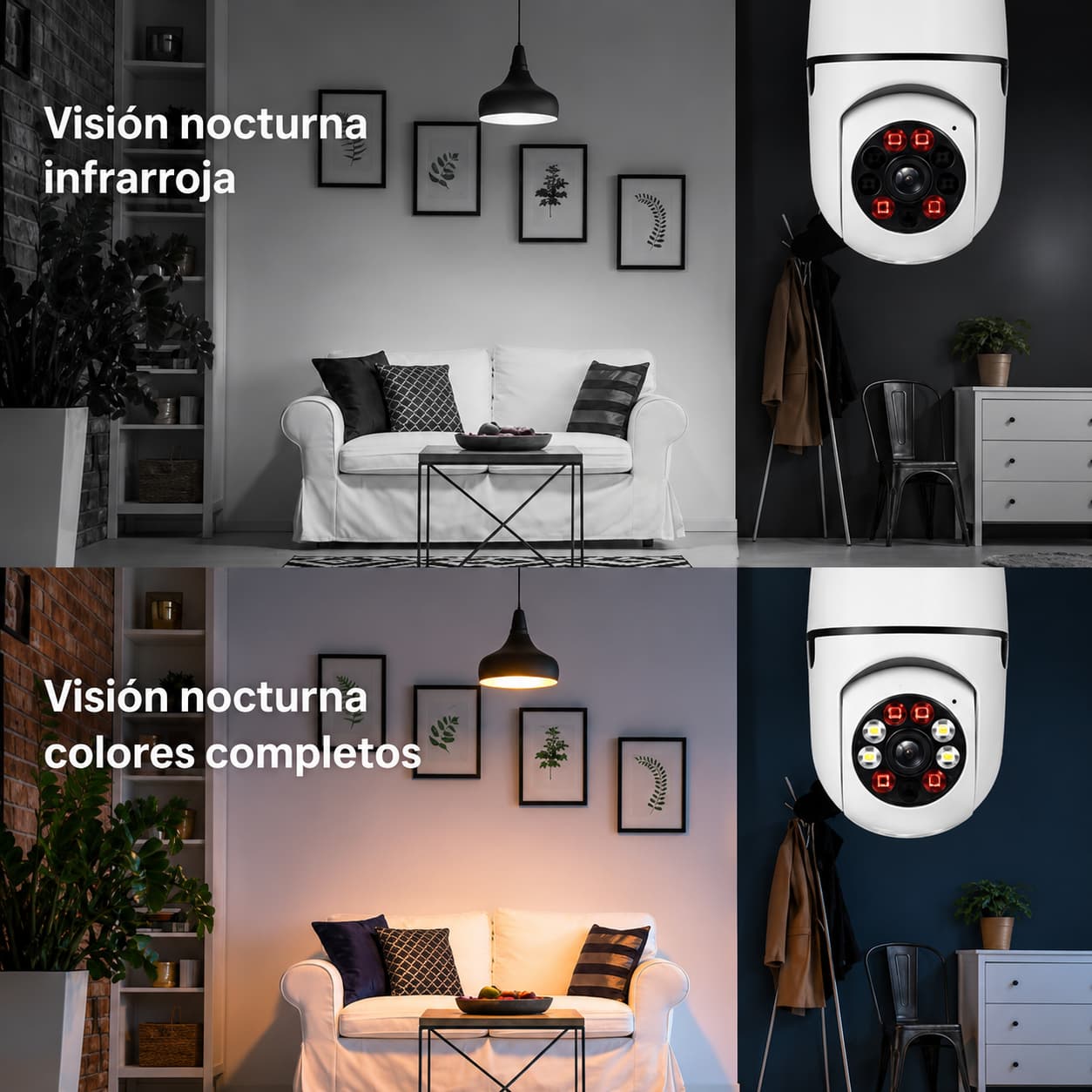Foco Cámara 360°