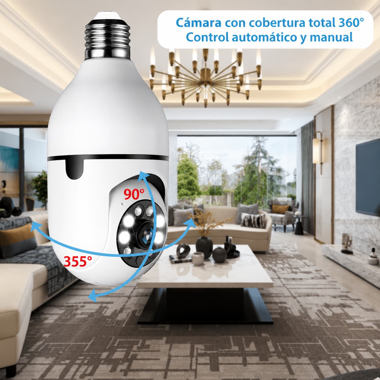 Foco Cámara 360°