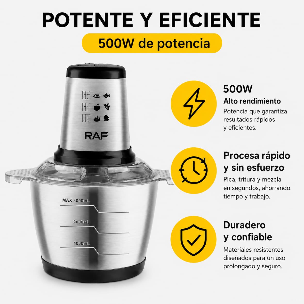 Procesador Eléctrico RAF 3L