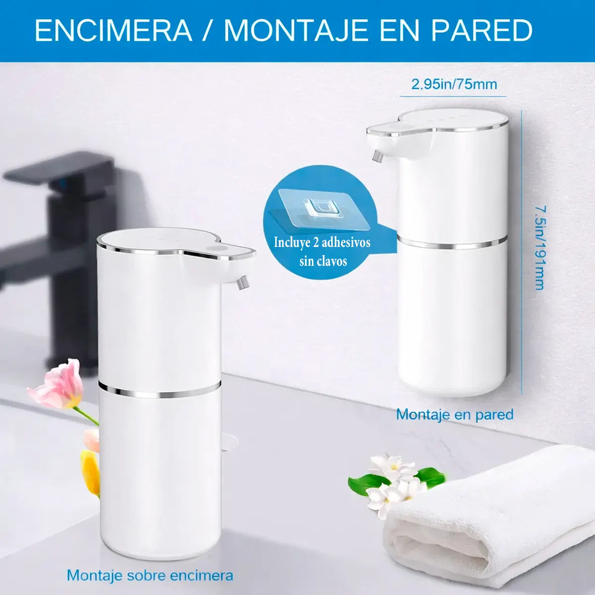 Dispensador de Jabón Automático