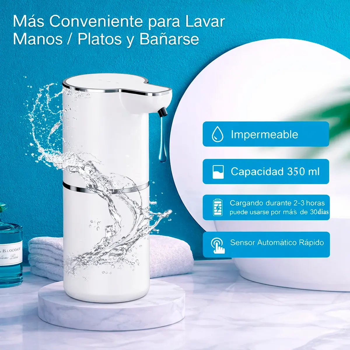 Dispensador de Jabón Automático