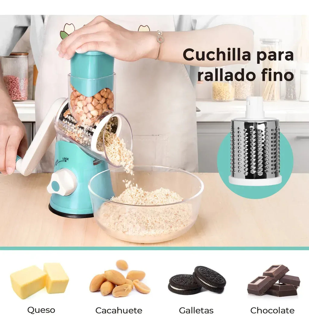 Rallador de Verduras 3 en 1