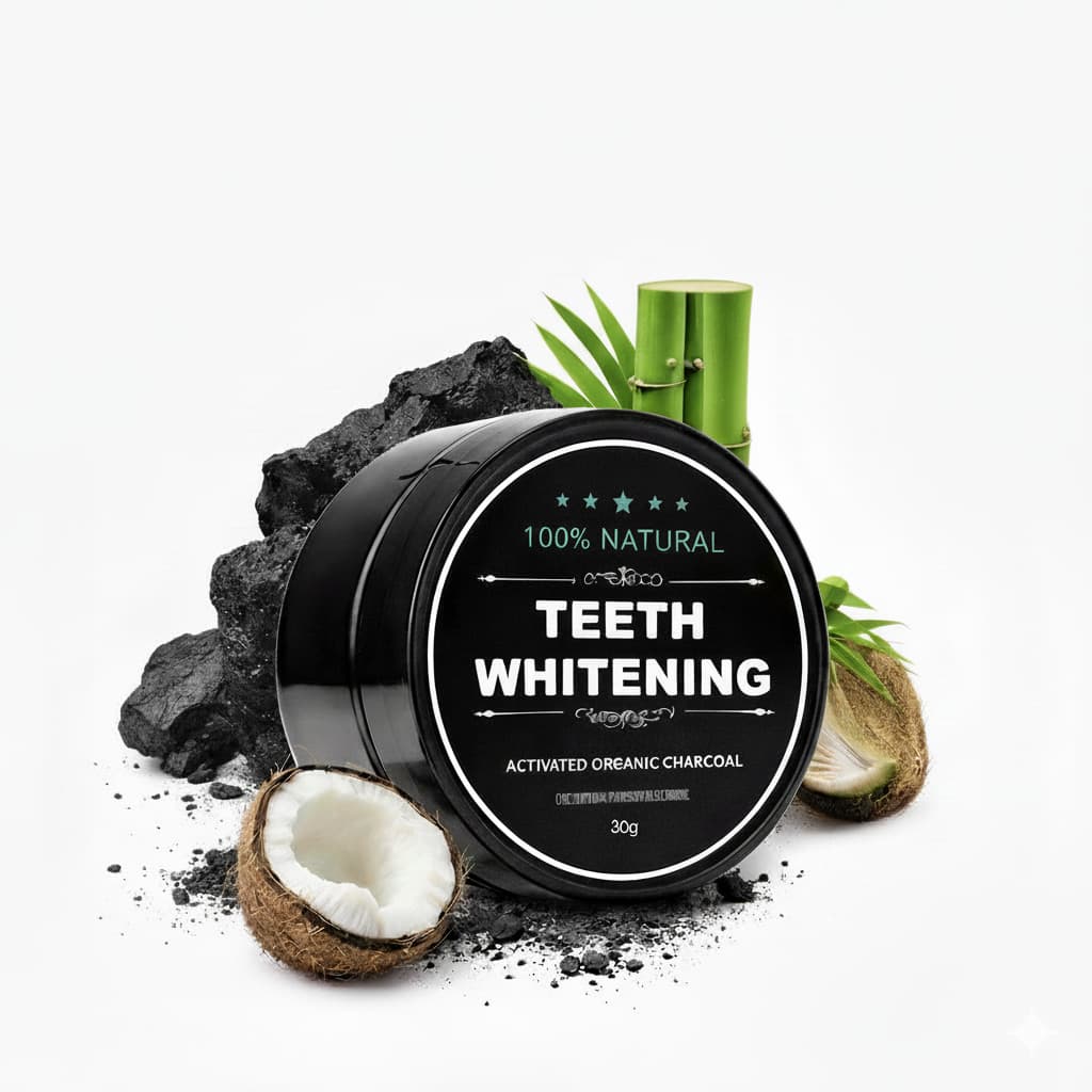 Polvo Blanqueador con Carbón Activado