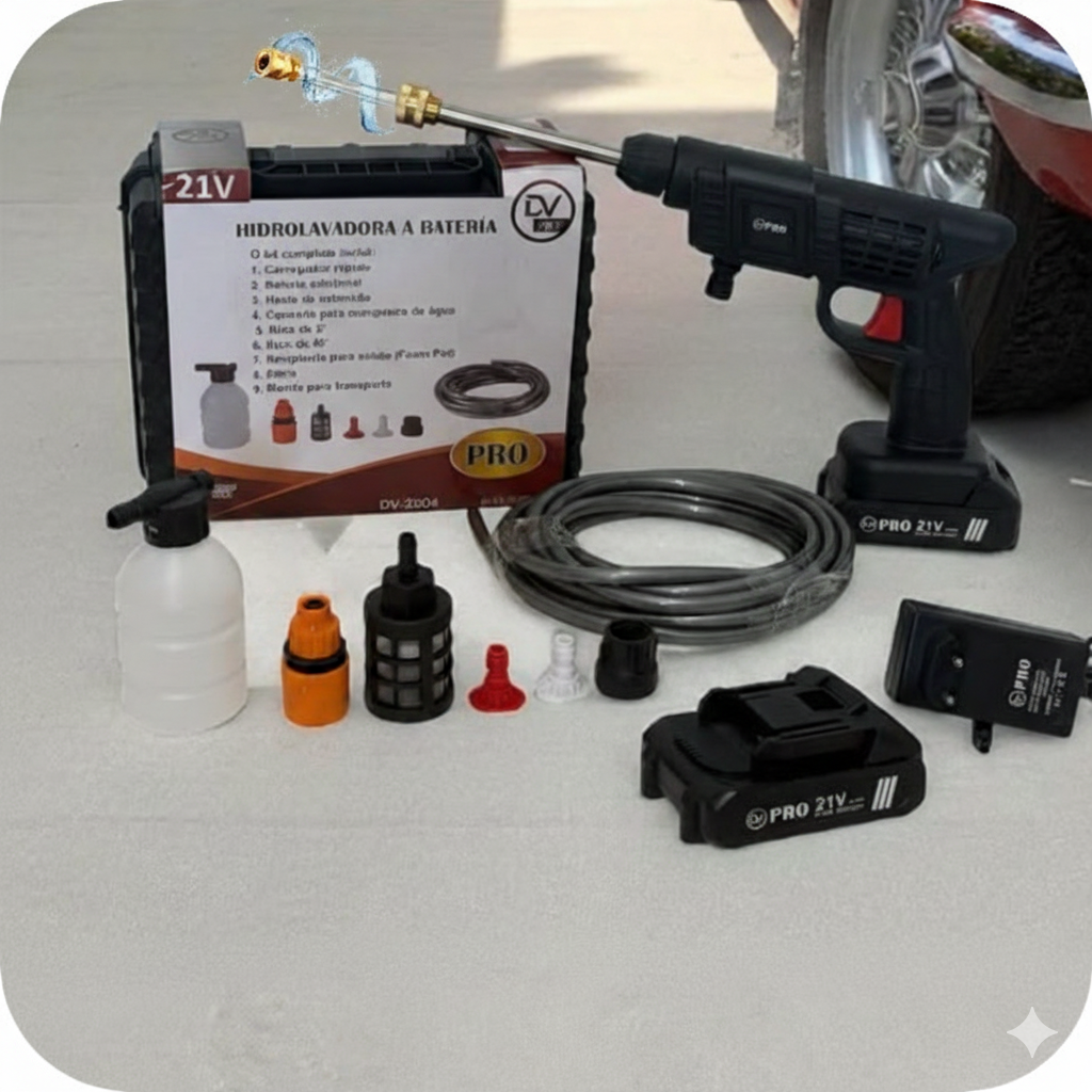 Hidro lavadora Portátil 21 V