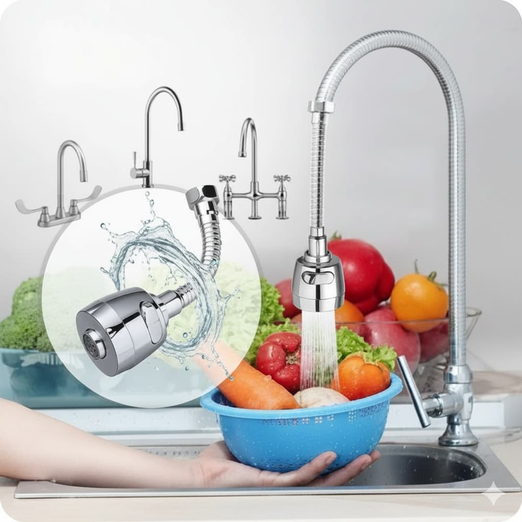 Extensor de Grifo Universal 360°