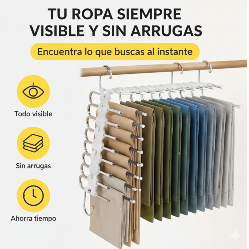 Perchero Plegable 2 x 1