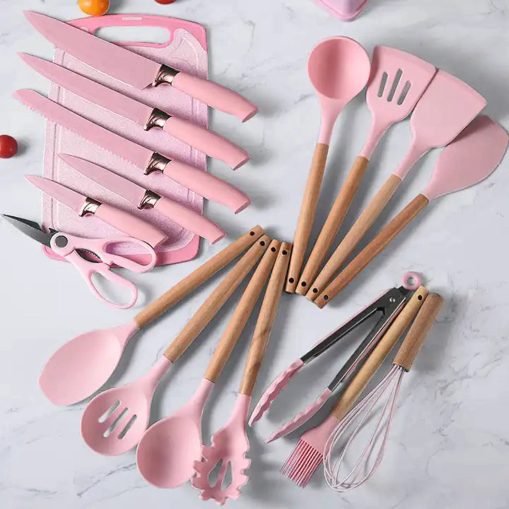 Set de Utensilios de Silicona Premiun